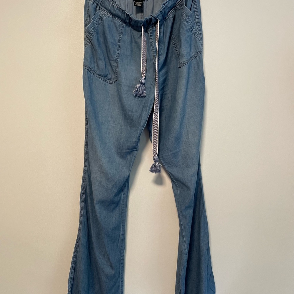 Rewash Light Blue Denim Joggers